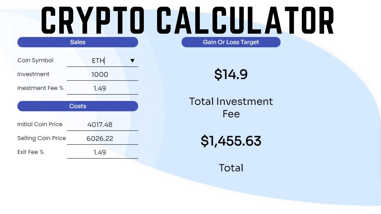 how to calculate crypto coin profit