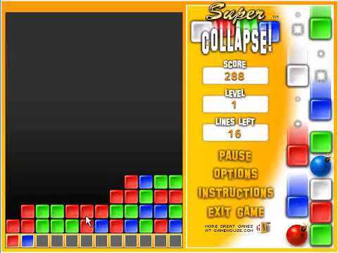 Super Collapse! FROM Big Fish Games HYPERSPIN NOT MINE VIDEOS