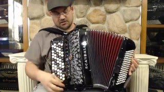 SCANAIRJRBMBK - NEW Black Scandalli Air Junior Chromatic Button Accordion B LMMM 67 96 $4999 screenshot 4