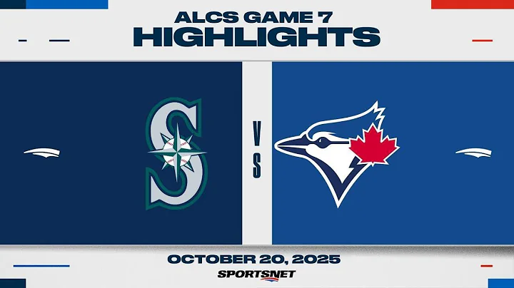 MLB ALCS Game 7 Highlights | Mariners vs. Blue Jays - October 20, 2025