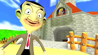 Mr. Bean in Super Mario 64... FOR REAL!