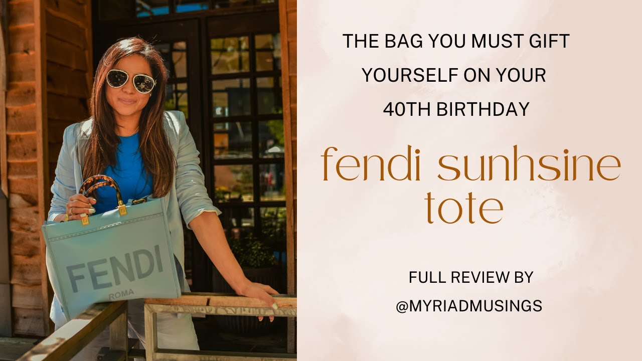 My Honest Review of the Fendi Sunshine Tote - Mia Mia Mine