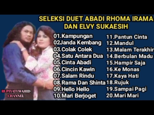 Seleksi Lagu² Duet Abadi Rhoma Irama Dan Elvy Sukaesih [ Full Original ] class=