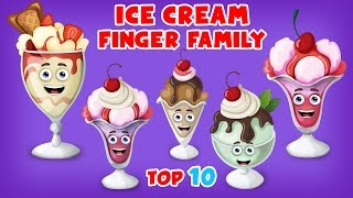 ice cream finger family song collection top 10 finger family songs