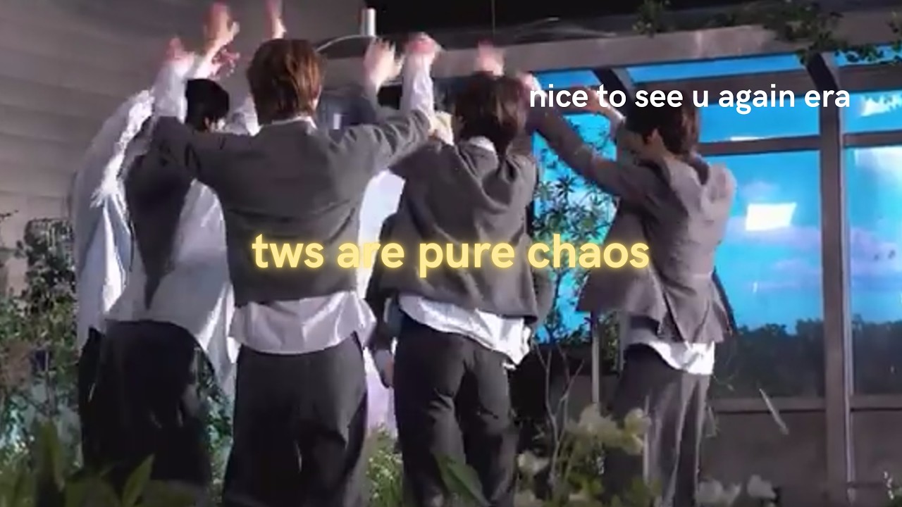tws nice to see u again era but they're pure chaos #TWS #투어스 #다시만나오늘