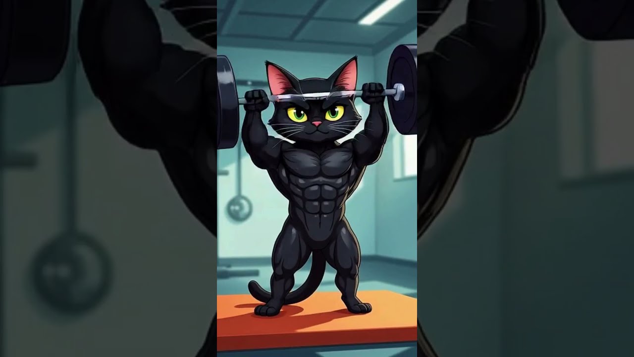 Cat GYM Futurefocus Shortsvideo Kid Short