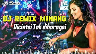 🎧 Dicintoi Tak Diharagoi (Cover AI) – DJ Remix Minang Full Bass 2026 🎶
