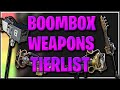 RANKING ALL BOOMBOX WEAPONS IN SAVE THE WORLD!