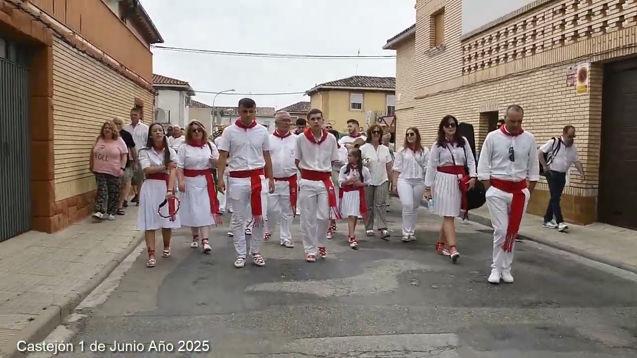 LA ESCUELA DE JOTAS VALLE DEL ARAGÓN - PASACALLES - I CONCENTRACIÓN DÍA DE LA JOTA EN CASTEJÓN