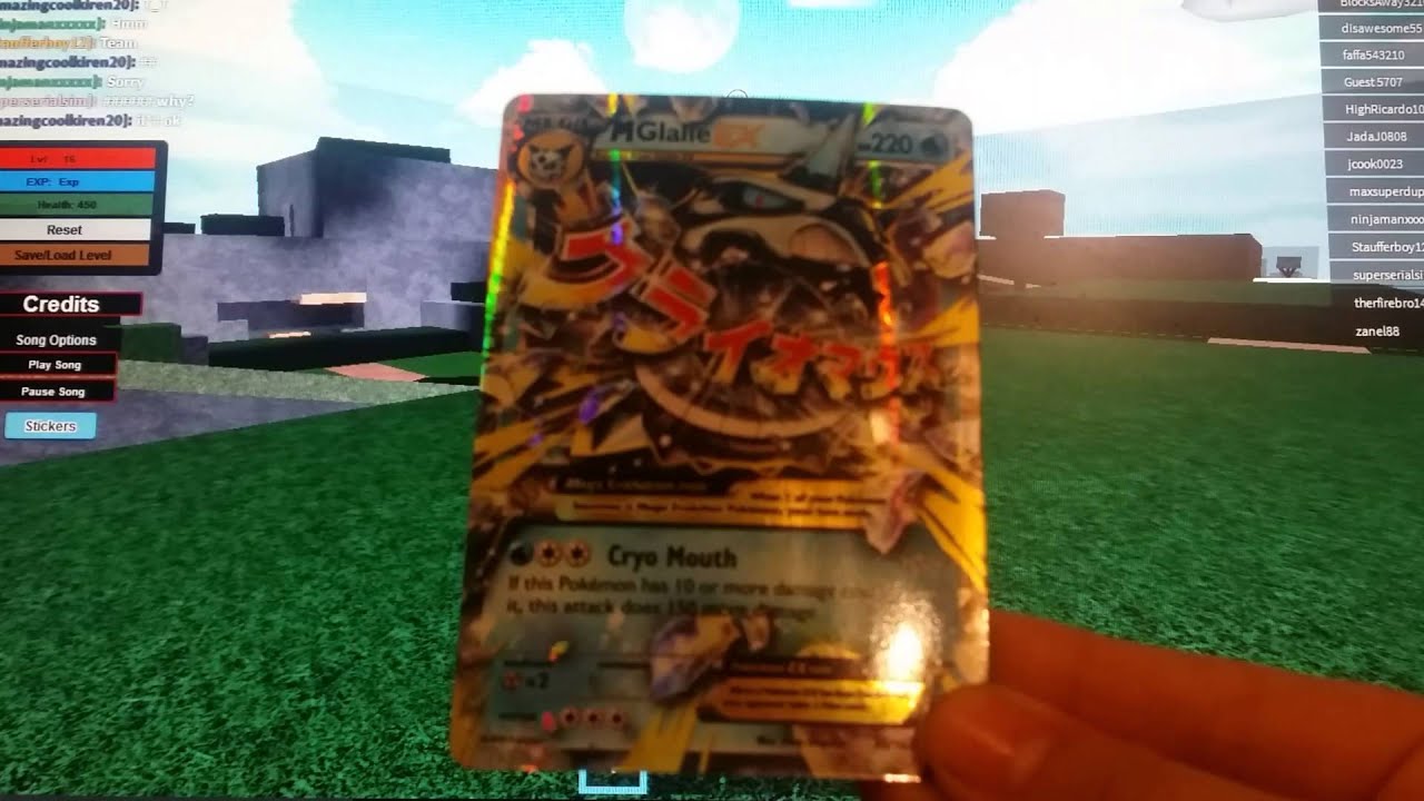 ROBLOX Pokemon Legends Guide To Find Stickers YouTube 