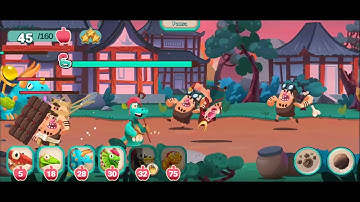 🌵Island 13 Level 4 ⭐⭐⭐Dino Bash Travel Thru Time Dinosaur Battle