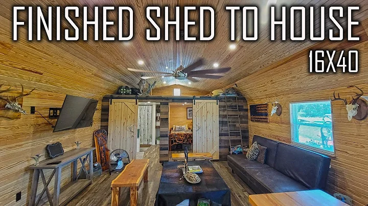 Gorgeous FINISHED Out Shed To House - Alternative ...