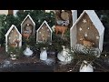 DIY. Новогодний декор. Домики. Christmas houses.