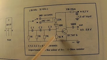 Ultra sound 28 KHz up to 32 KHz sine wave generator schematic
