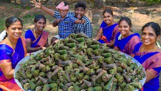 OOMACHI SNAIL | Snail Cooking and Eating With Village Food Safari Suppu And Kutty Siruthai