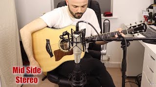 ➤ Evde Profesyonel Akustik Gitar Kaydı Nasıl Yapılır? / Mid Side Tekniği Hakkında Her Şey