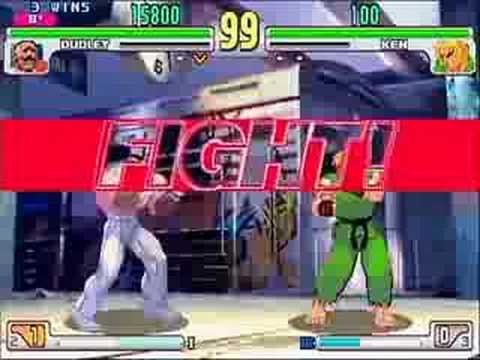 SFIII: 3rd Strike - Dudley [Fujiwara] vs Ken [??]