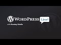 WordPress live! (week 1) - Getting Started with WordPress