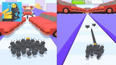 Tiny Run 3d - All Levels Gameplay updated Android,ios | Tiny run 3d level 111-112 | Game the Chain