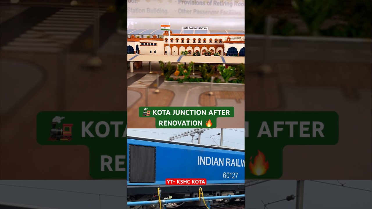 Kota junction after renovation 🔥 