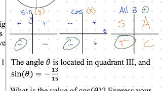 Celebrity Algebra 2 notes 9-5 Pythagorean Identity Net Worth