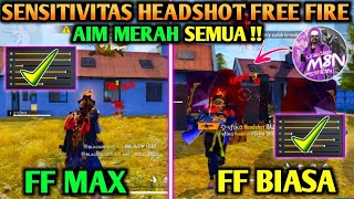 100% HEADSHOTSensitivitas Headshot FF MAX & FF Biasa Sensitivitas Free Fire Terbaik - Yt Khadafi