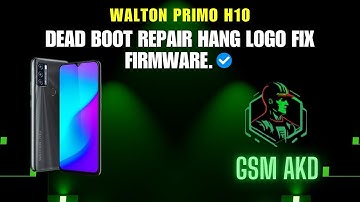 Walton Primo H10 Dead Boot Repair Hang Logo Fix Firmware. #flashfile #firmware