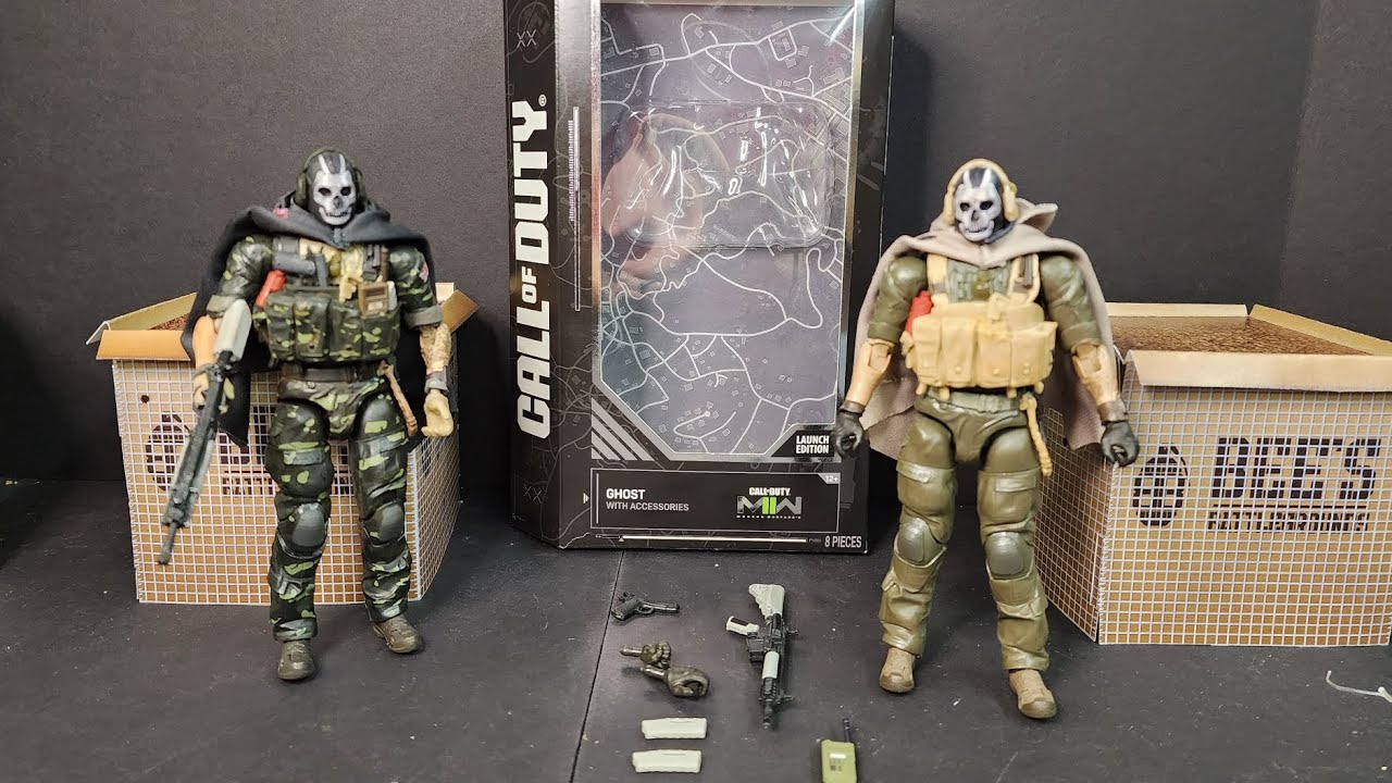 1/6 CALL OF DUTY MODERN WARFARE 2 GHOST CUSTOM FIGURE