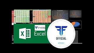 FYERS EXCEL | Live Option Chain tick by tick data NIFTY Banknifty OI