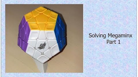 Megaminx Beginner Tutorial-Part 1