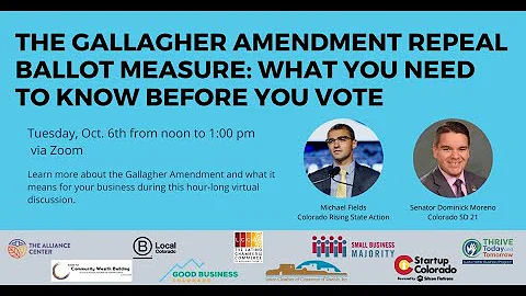 The Gallagher Amendment Repeal Ballot Measure: Know Before You Vote