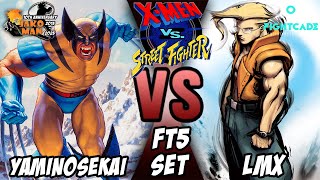 X-Men VS Street Fighter FT5 Set - YamiNoSekai VS LMX