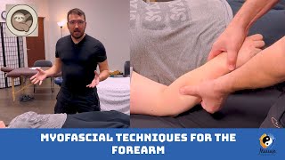Myofascial Techniques for the Forearm with Massage Sloth