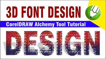 CorelDRAW Alchemy Tool | 3D Font Design Tutorial | Creative Text Effect #coreldraw #art #designer