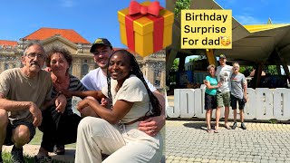 SURPRISING OUR DAD FOR HIS BIRTHDAY 💐🥳