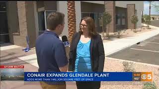 Conair expands Glendale plant