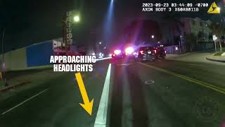 LAPD OFFICER DOWN after PURSUIT! - LAPD Police Scanner Audio SW Division LA Captain // 23-SEP-2023