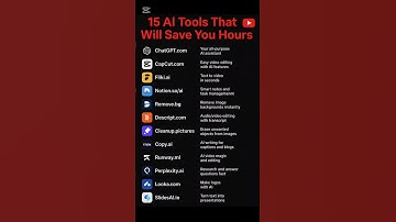15 Ai tools For Youtube that will save your hours #ai #tools #free
