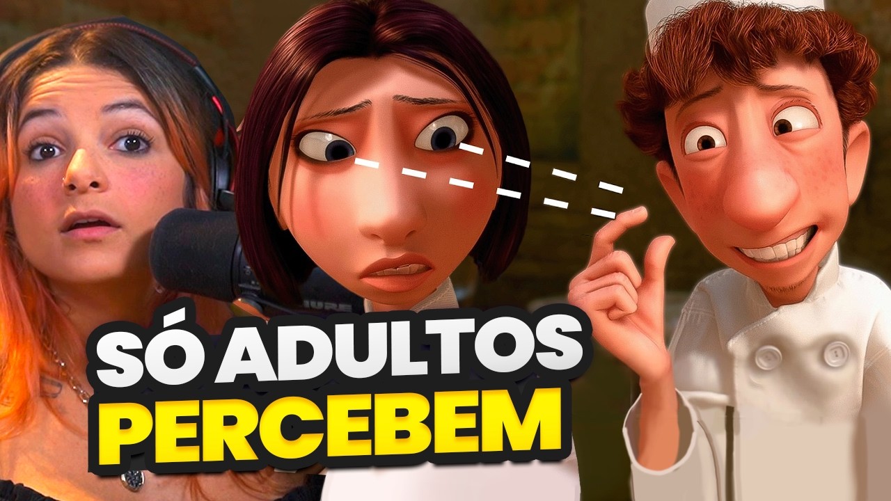 DETALHES EM RATATTOUILE QUE SÓ OS ADULTOS PERCEBEM - react