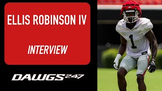 Georgia cornerback Ellis Robinson breaks down what process over results looks like at UGA