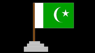 Pakistan Flag creation in C++ Graphics screenshot 2