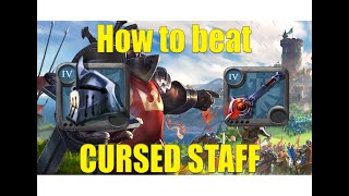 How to beat CURSED STAFF!💀 - Albion Online