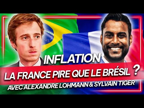 Inflation: la France pire que le Brésil ? avec Alexandre Lohmann & Sylvain TIGER