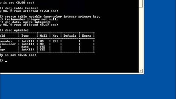 MySQL Part 4 Drop Table Alter Table