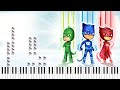 PJ Masks Theme Song - Piano