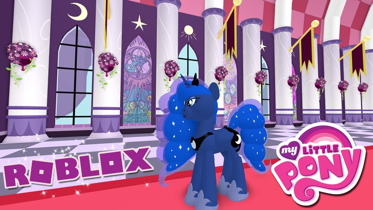 Princess Luna Roblox Roleplay Is Magic My Little Pony 3d Roleplay Youtube - my little pony games roblox 3d