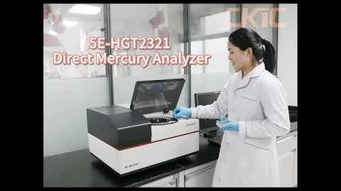Short-video: How CKIC Mercury Analyzer 5E-HGT2321 works