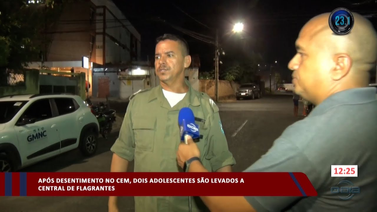Após desentendimento no CEM, dois adolescentes são levados à Central de Flagrantes 05 10 2023