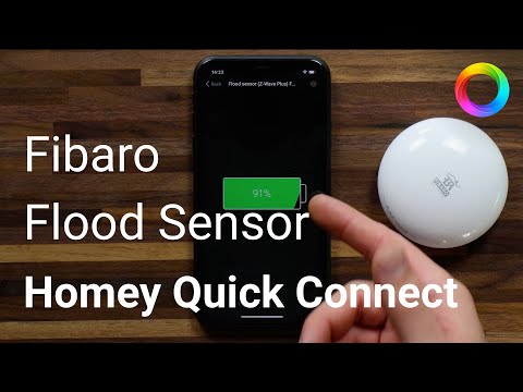 Fibaro Flood Sensor Z-Wave  Homey Quick Connect 