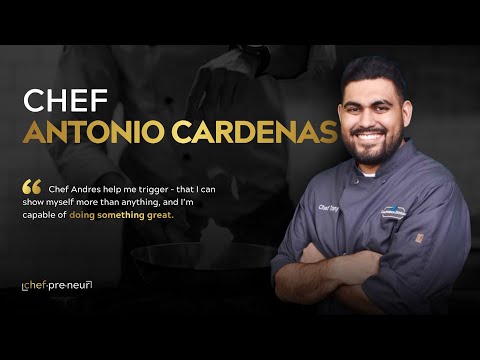 Chefpreneur Stories - How Chef Antonio fought depression and found purpose as a Chefpreneur by Chefpreneur